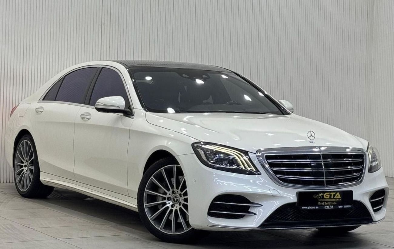 Mercedes-Benz S 450 AMG LWB 3.0L 2018 Mercedes Benz S450 AMG LWB, Warranty, Full Service History, Fully Loaded, GCC