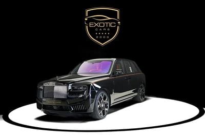 Rolls Royce Cullinan BLACK BADGE | DUALITY SEATS | CURTAINS