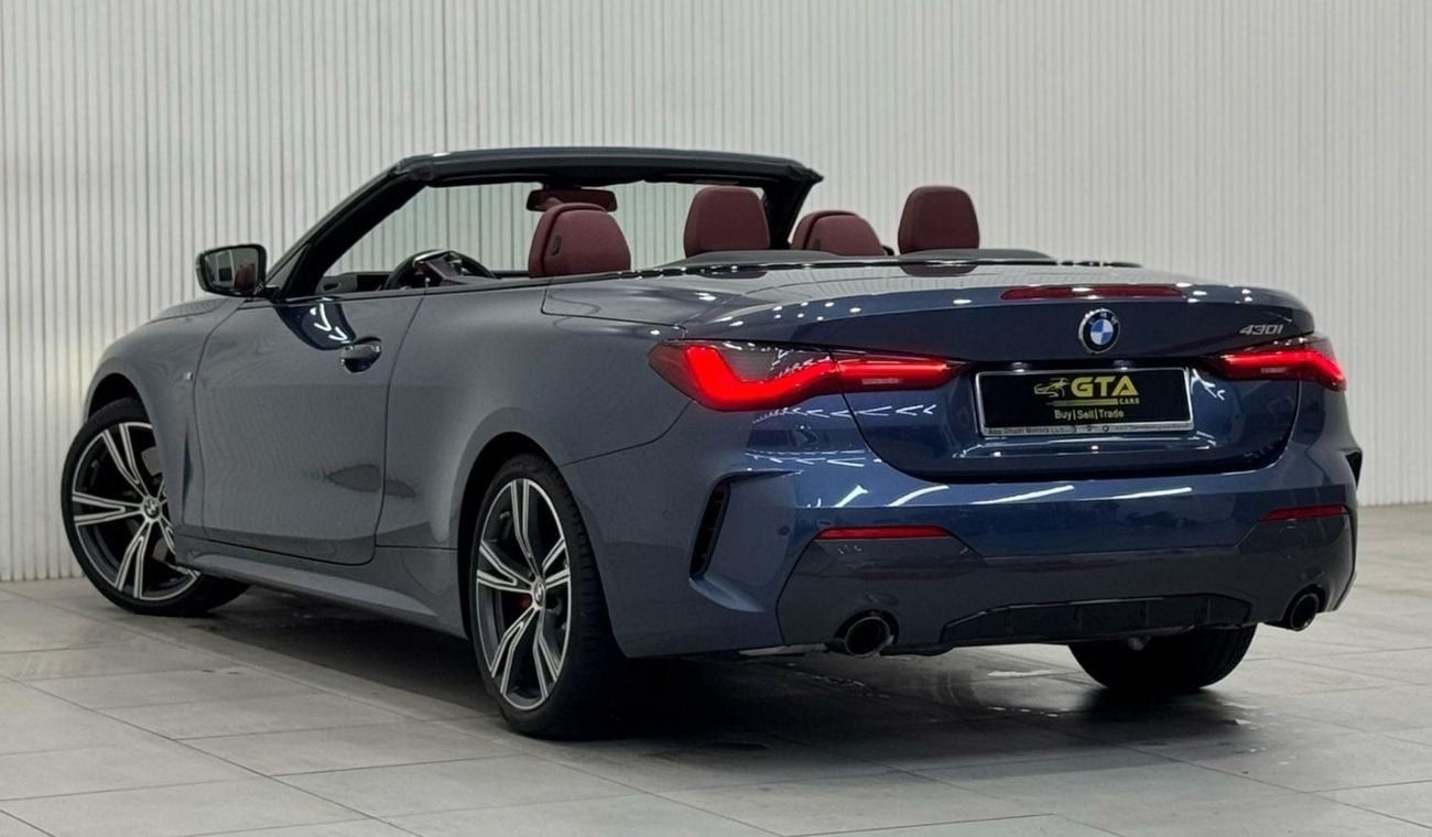 BMW 430i M-Sport Convertible 2024 BMW 430i M-Sport Convertible, 2026 BMW Warranty + Service Pack, Low Kms, GC