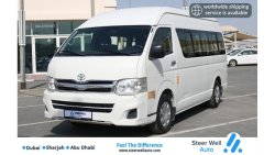 Toyota Hiace GL 15 SEATER HI ROOF PASSENGER BUS WITH GCC SPECS