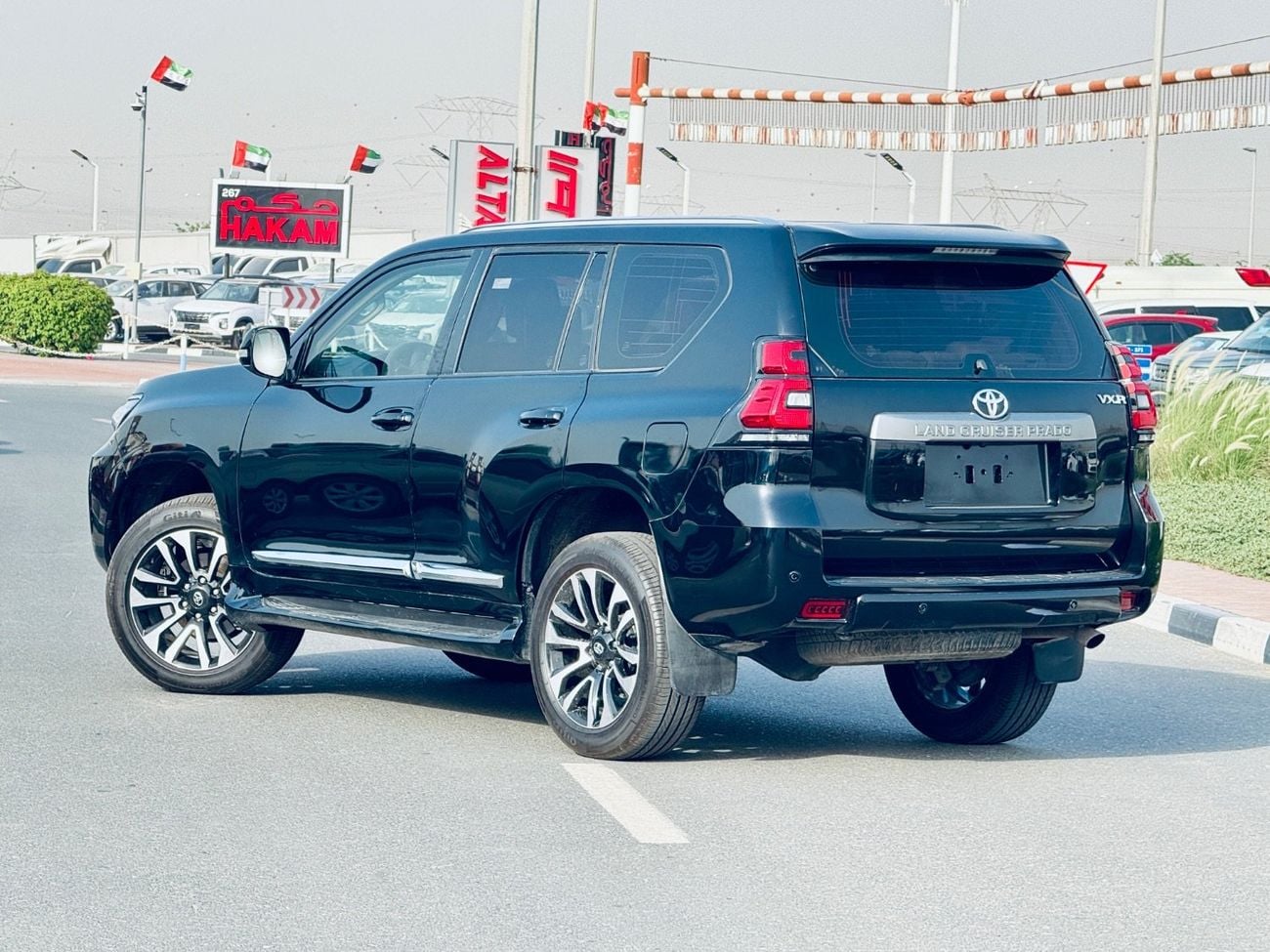 Toyota Prado Toyota Prado model 2021 petrol cylinder 4 black colour