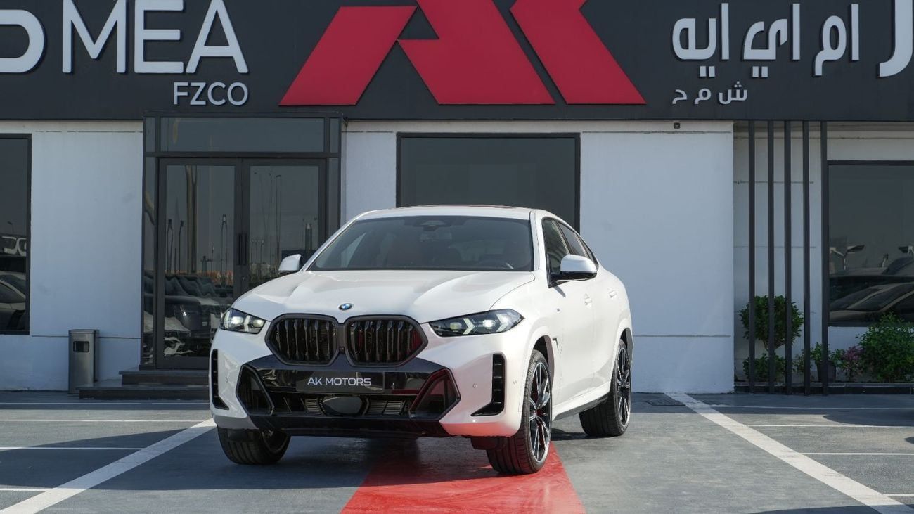 BMW X6 XDRIVE40I M SPORT BMW X6 V6 M-Sport PRO 2026 MY WHITE EXPORT PRICE