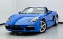 بورش بوكستر 718 Std 2.0L A/T 2024 Porsche 718 Boxster Convertible, June / 2026 Porsche Warranty, Excellent Condition