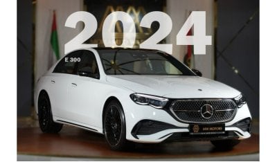 مرسيدس بنز E 300 Mercedes-Benz E 300 | 2024 GCC 0km | Agency Warranty