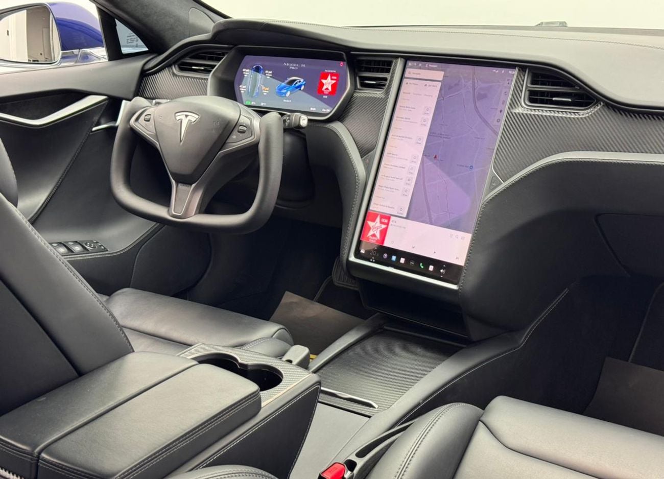 Tesla Model S 2019 Tesla Model S 75D, 2027 Tesla Battery Warranty, 2027 Tesla Warranty, Tesla Service History, GCC