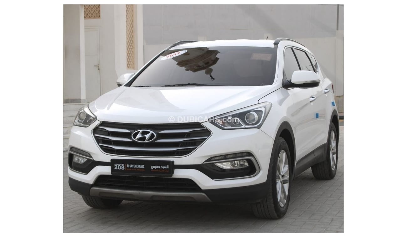 هيونداي سانتا في هيونداى سنتافي 2017 ابيض وارد كوريا بحالة ممتازة بدون حوادث