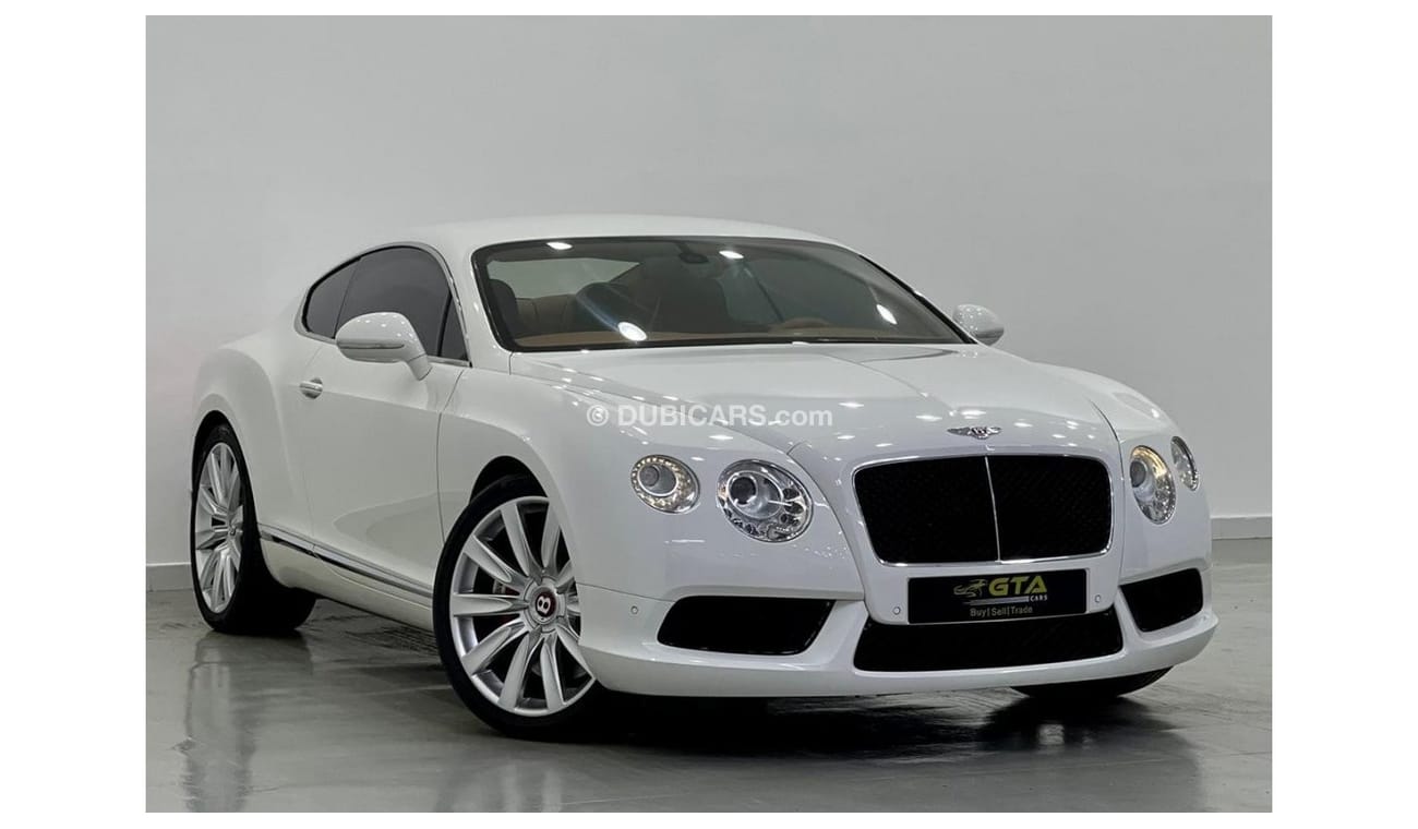 Bentley Continental GT 2013 Bentley Continental GT, Service History, GCC