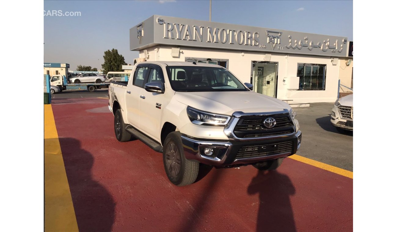 تويوتا هيلوكس 2.4L MODEL 2021 WIDE BODY DIESEL 4X4 KEY START WITH DVD REAR CAMERA AUTO TRANSMISSION EXPORT ONLY