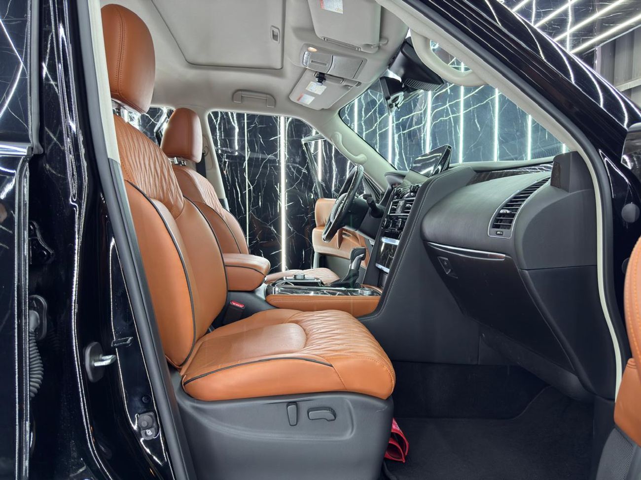 Nissan Patrol SE Platinum 5.6L 2024 Nissan Patrol, 2027 Nissan Warranty, Full Options, Very Low Kms, 7 Seater, GCC