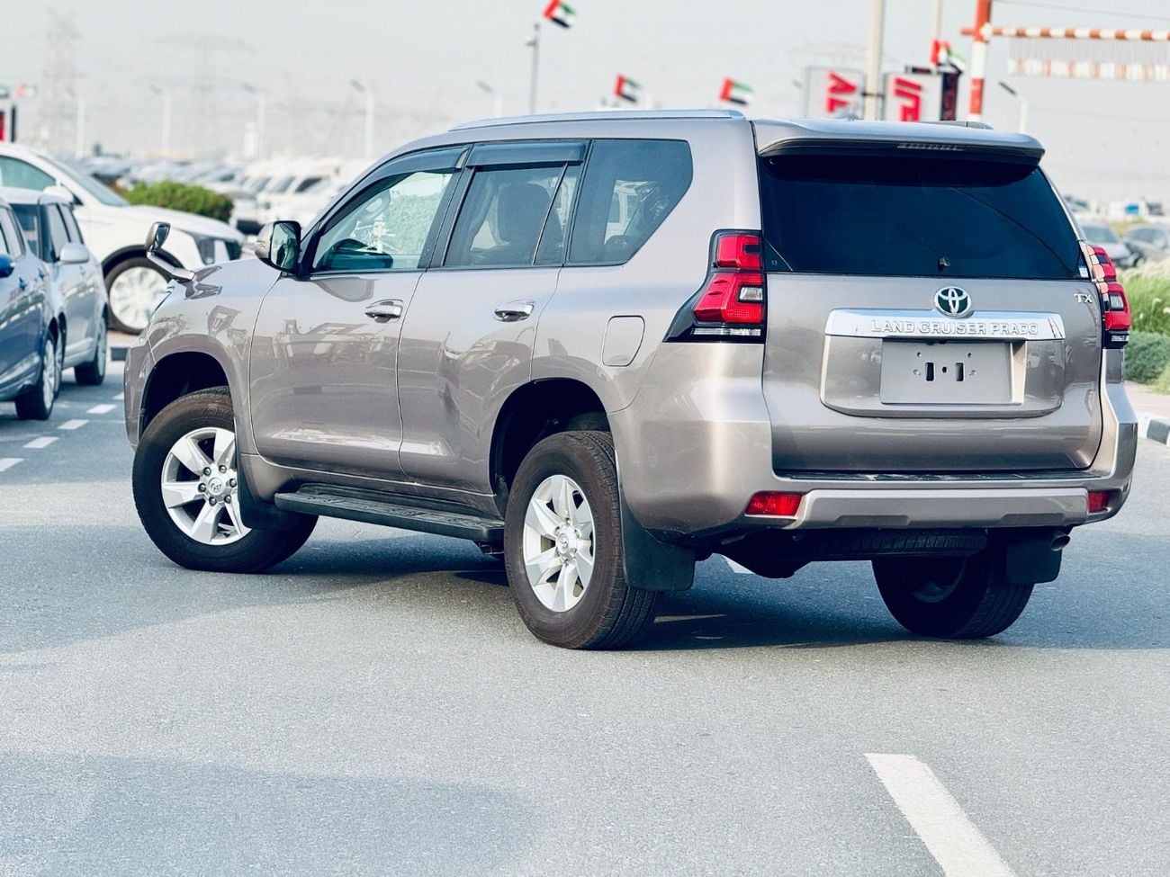 تويوتا برادو Toyota Prado RHD Diesel year 2019 automatic brown colour