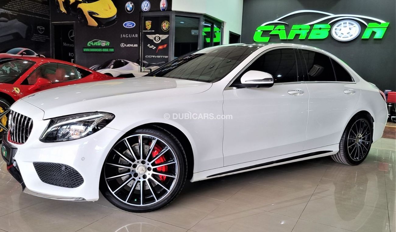 Mercedes-Benz C 250 AMG Pack MERCEDES C250 AMG 2016 GCC IN IMMACULATE CONDITION FULL SERVICE HISTORY FROM THE AGENCY FOR