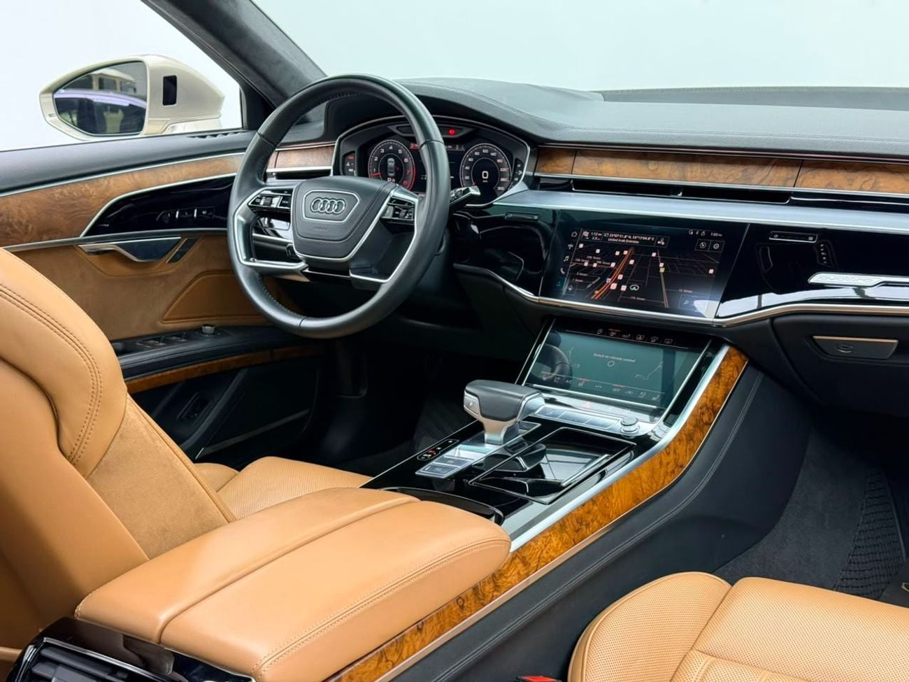 أودي A8 55 TFSI LWB 2019 Audi A8 L 55 TFSI quattro, Auto Guard Warranty, GCC Specs