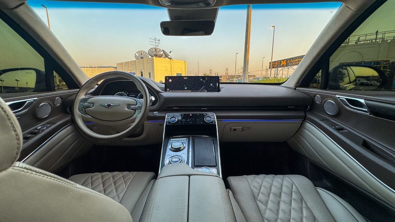 Genesis GV80 Royal 3.5L AWD Royal 2023 Low Mileage Agency Warranty Full Service History GCC 3.5L Turbo V6