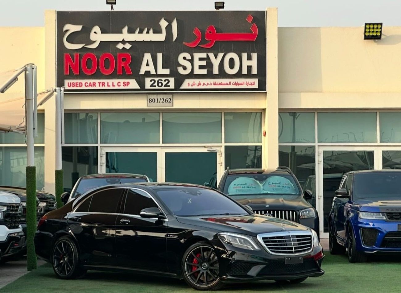 Mercedes-Benz S 63 AMG Std 5.5L MERCEDES BENZ AMG S63 2016 Japan import (clean title) Perfect condition 6 buttons full opti