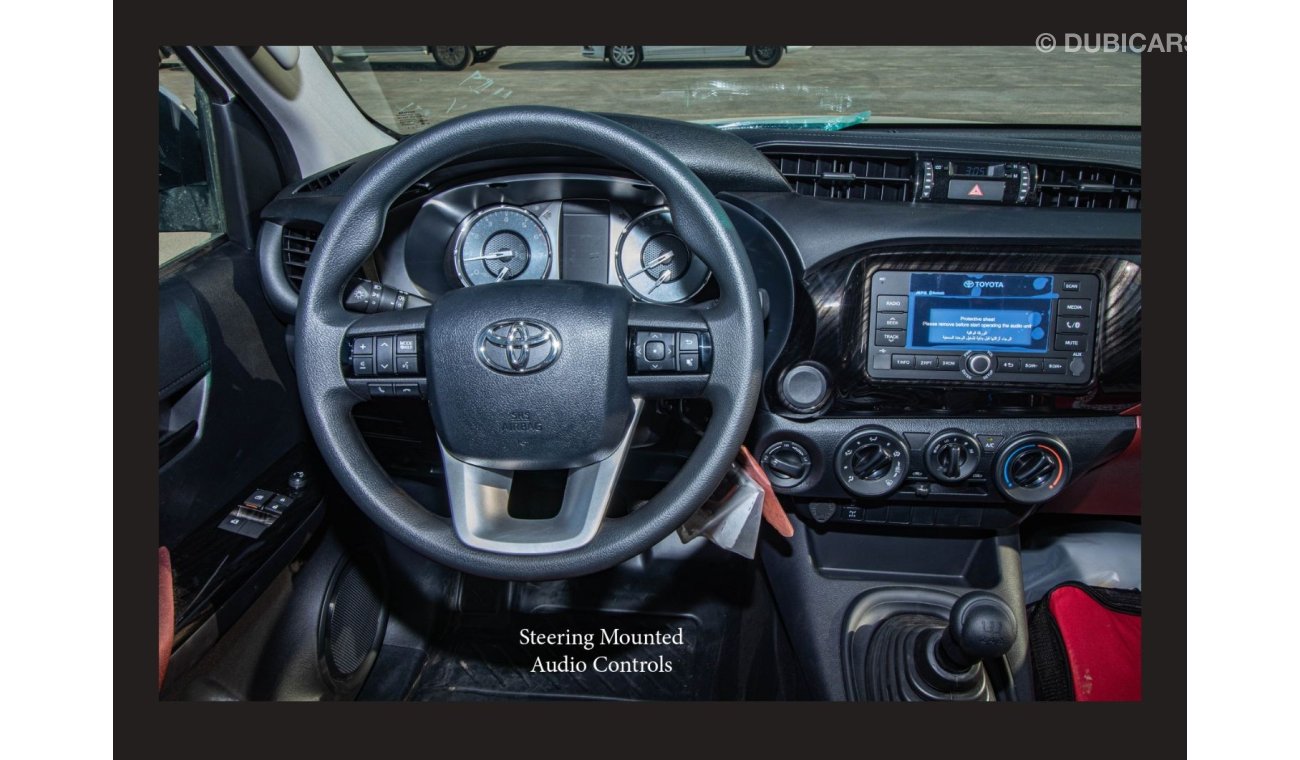 تويوتا هيلوكس TOYOTA HILUX 2.7L 4X4 BSC S/C M/T PTR