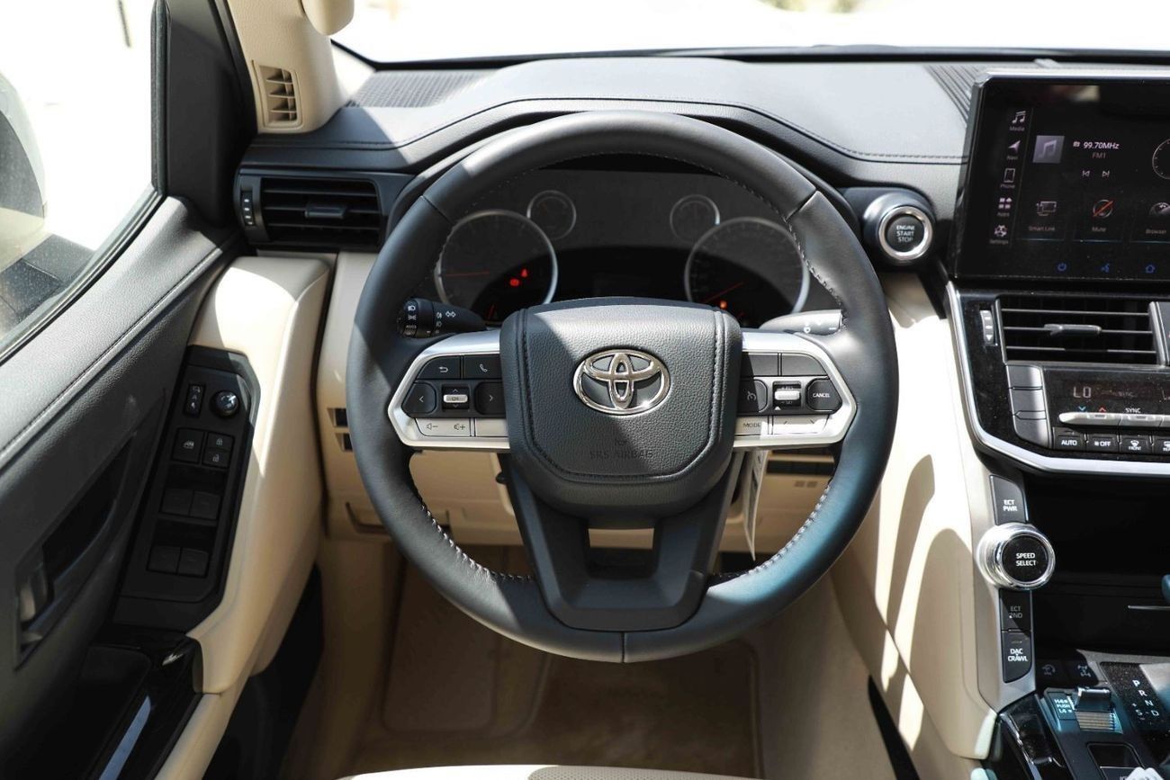 Toyota Land Cruiser 2024 TOYOTA LC300 GXR 4.0 - SILVER METALLIC inside BEIGE | Export Only