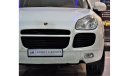 بورش كايان Porsche Cayenne TURBO 2005 Model!! in White Color! GCC Specs