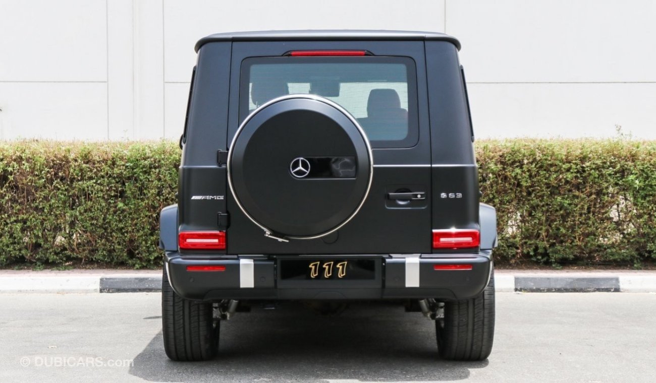 مرسيدس بنز G 63 AMG / Warranty and Service Contract / GCC Specifications