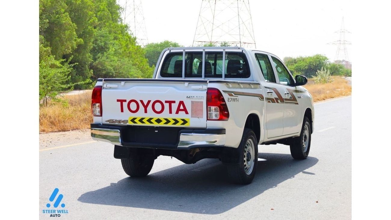 Toyota Hilux GL 2020 Double Cab Pick Up 2.7L 4WD A/T - GCC - Like New Condition - Book Now