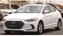 Hyundai Elantra GL Hyundai Elantra 2017 GCC, in excellent condition