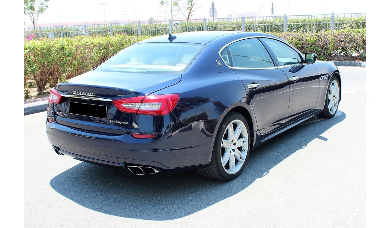 مازيراتي كواتروبورتي GTS V8 2015 - GCC- With Warranty from Al Tayer Motors