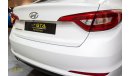 Hyundai Sonata 2015 Hyundai Sonata, Warranty, Service History, GCC