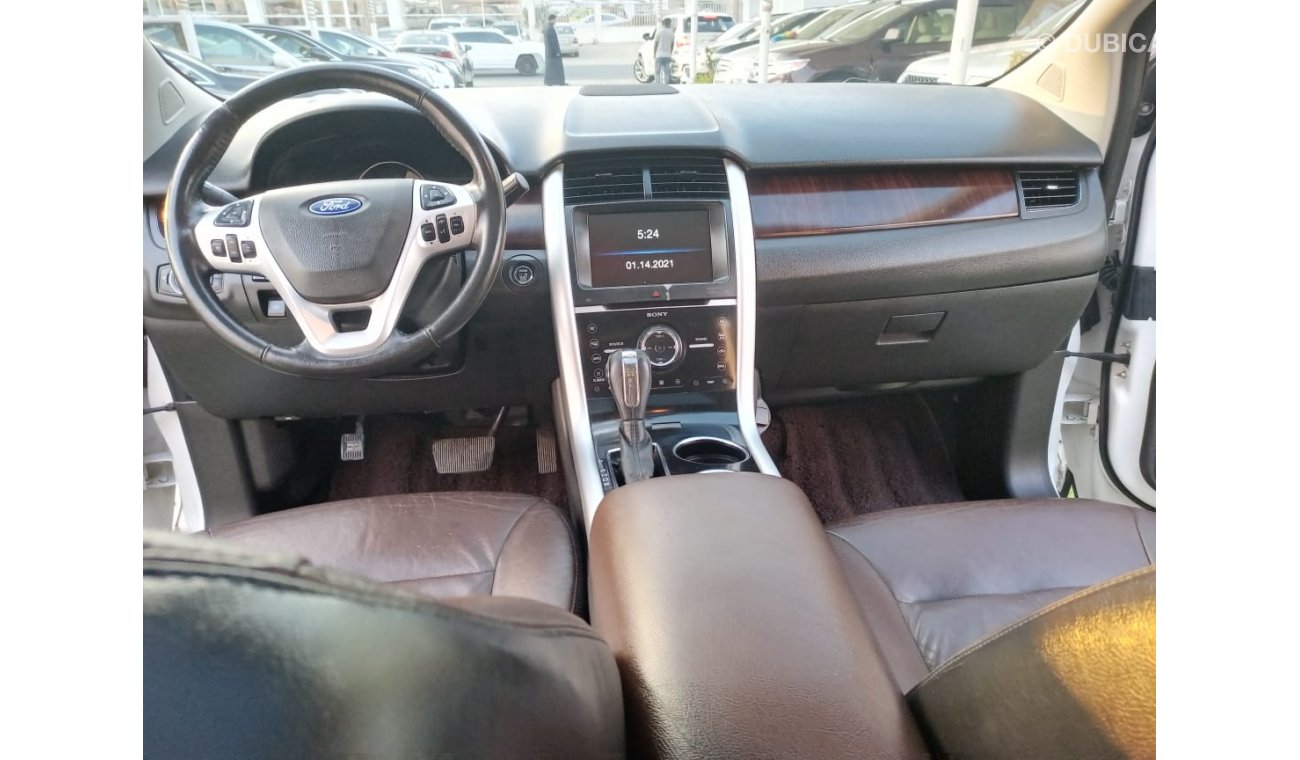 Ford Edge Gulf, panorama, leather, fingerprint, cruise control, alloy wheels, rear wing sensors, fog lights, i