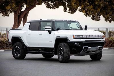 GMC Hummer EV Pick Up Edition1 - White inside Black & White | Export Only