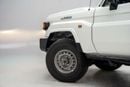 Toyota Land Cruiser 70 LC 78 HARDTOP 4.0L AT - White Inside Bluish Grey | Export Only