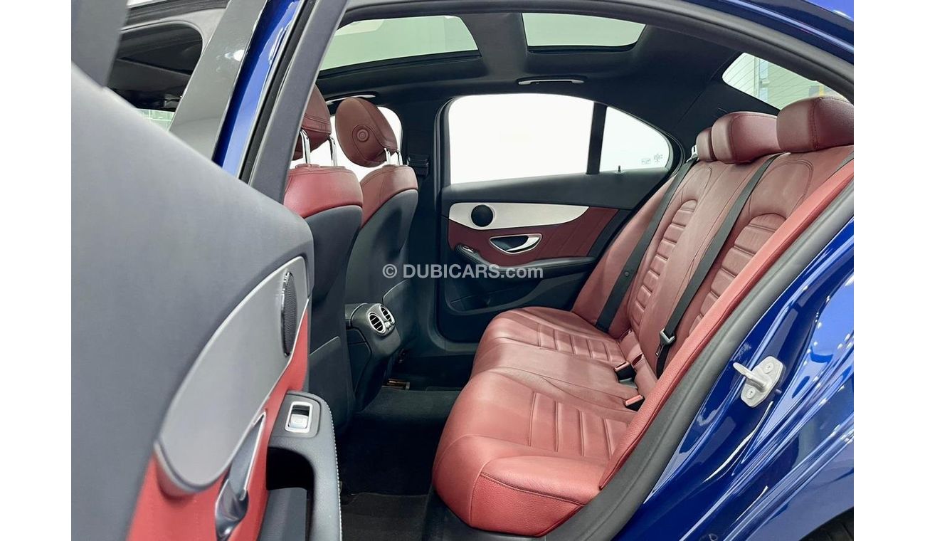 Mercedes-Benz C 250 AMG Pack 2017 Mercedes C250 AMG, Full Service History, Warranty, GCC