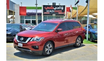 نيسان باثفايندر SV NISSAN PATHFINDER//V6//RED INSIDE//CASG OR 0% DOWN PAYMENT