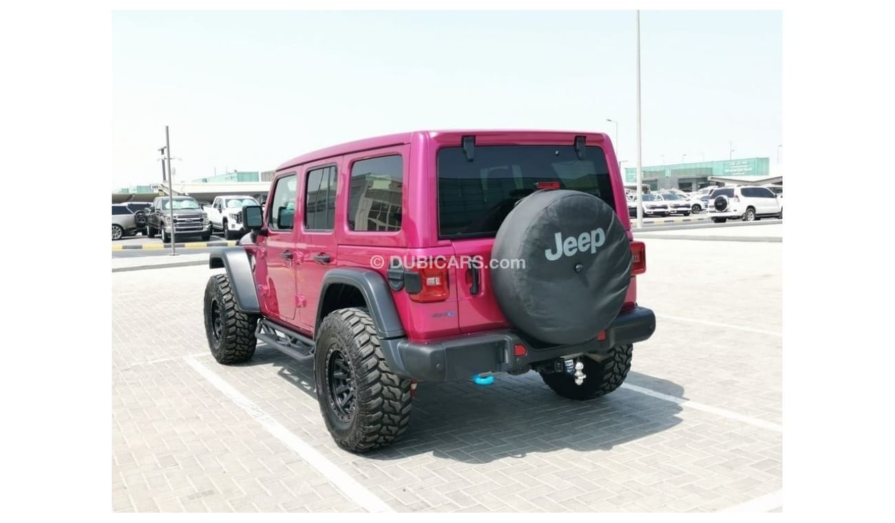 Jeep Wrangler Jeep Wrangler Unlimited Rubicon ( Hybrid ) - 2022 - Pink
