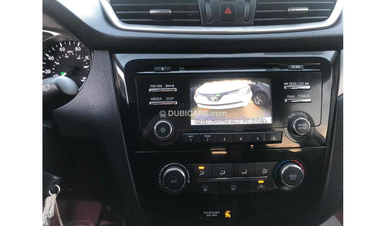 Nissan Rogue model  US specs  US SPCSE 2016