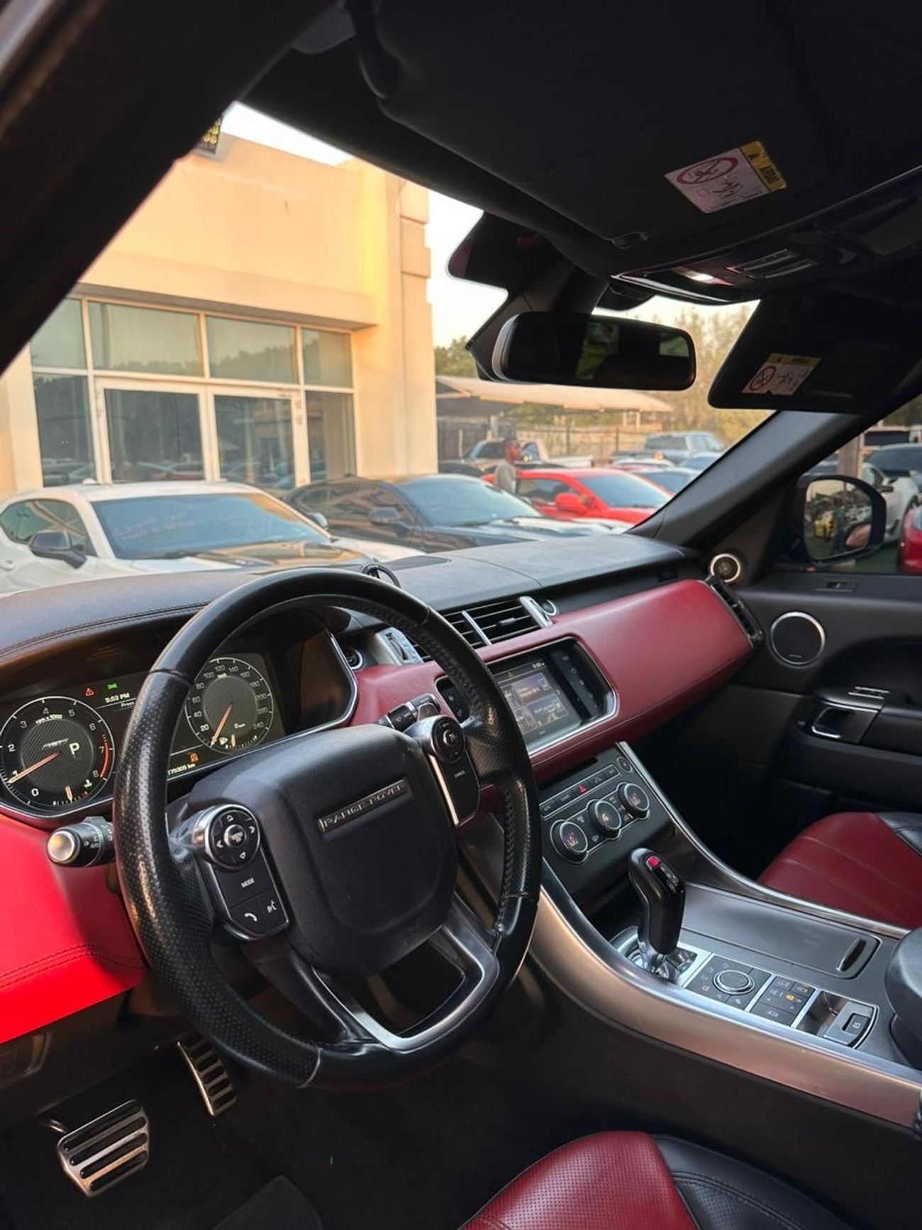 لاند روفر رينج روفر سبورت رنج روفر سبورت HST خليجي 2016 بحالة جدا ممتازة ‏‎فل اوبشن