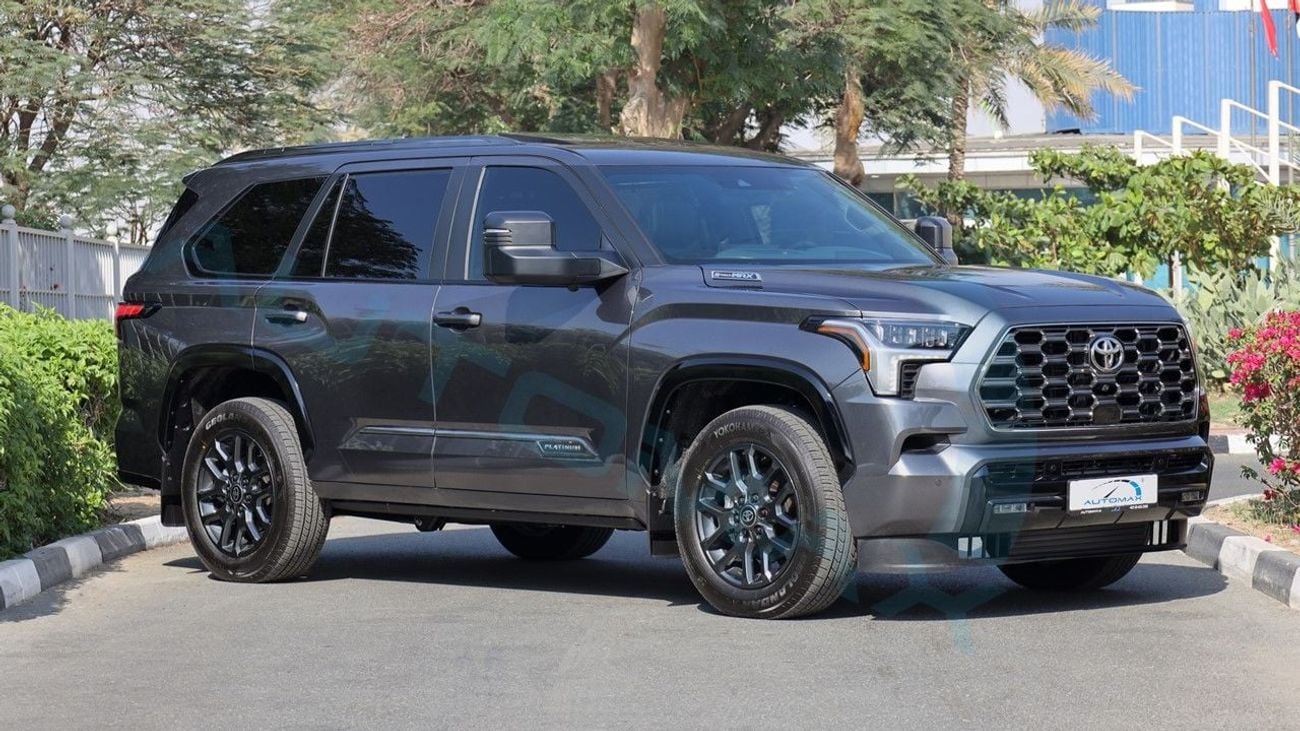 تويوتا سيكويا (For Export , НА ЭКСПОРТ) Platinum i-Froce Max 4x4 V6 3.4TT 2026 Без пробега