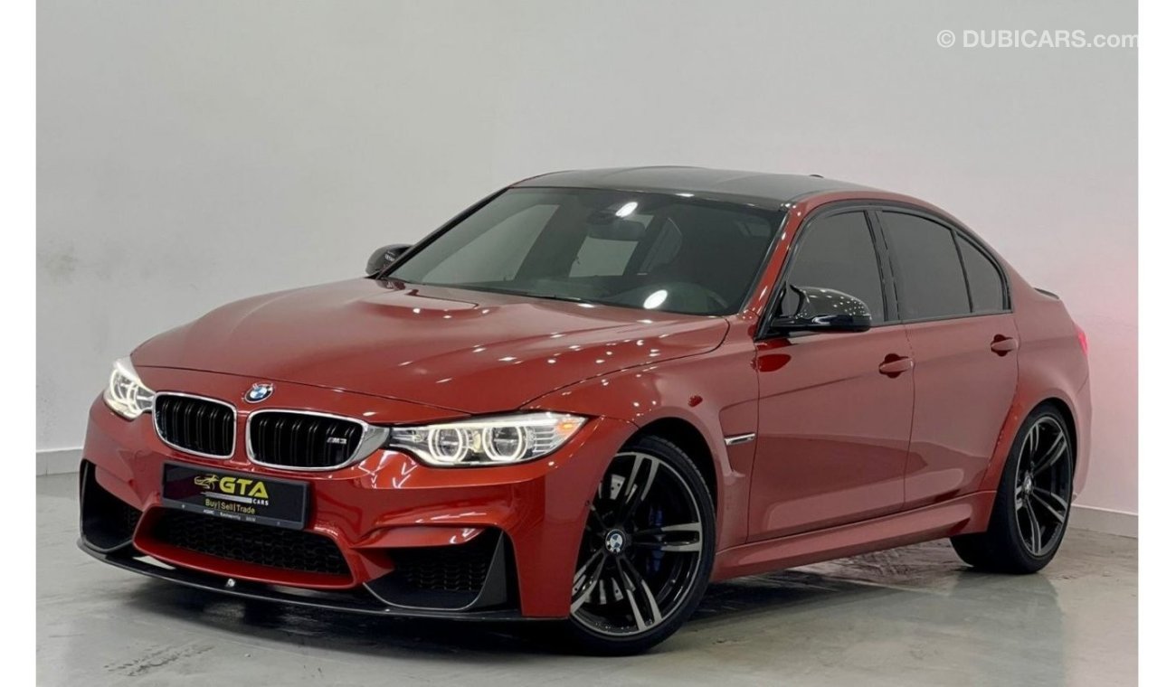 BMW M3 2017 BMW M3, Full BMW Service History, Warranty, GCC