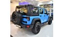 Jeep Wrangler ORIGINAL PAINT ( صبغ وكاله ) TRAIL RATED! Jeep Wrangler JK Unlimited Sport 2018 Model! GCC