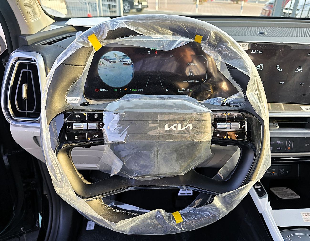 كيا سورينتو KIA SORENTO MQ4 HEV AT 7P 1.6L SUV AWD 5Doors black color 2026 Model