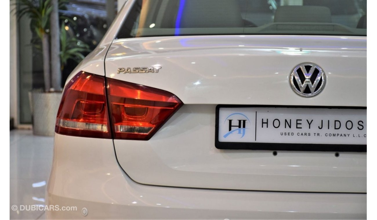 فولكس واجن باسات EXCELLENT DEAL for our Volkswagen Passat 2014 Model!! in White Color! GCC Specs