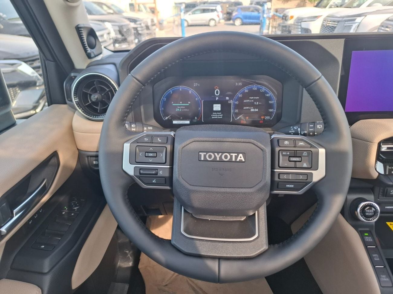 تويوتا برادو Toyota Prado 2.4 Luxury Full option GCC 2026