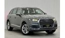 Audi Q7 2018 Audi Q7 Quattro 7 Seater, Warranty, Full Audi Service History, Full Options, Low Kms, GCC