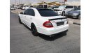 مرسيدس بنز E 63 AMG مرسيدس E63 AMG وارد امريكي موديل 2009 بحالة ممتازة