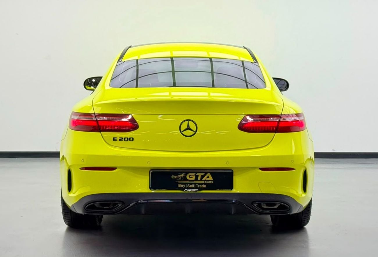 Mercedes Benz E 200 Coupe 2019 Mercedes Benz E200, Warranty, Full Service History, Fully Loaded, GCC