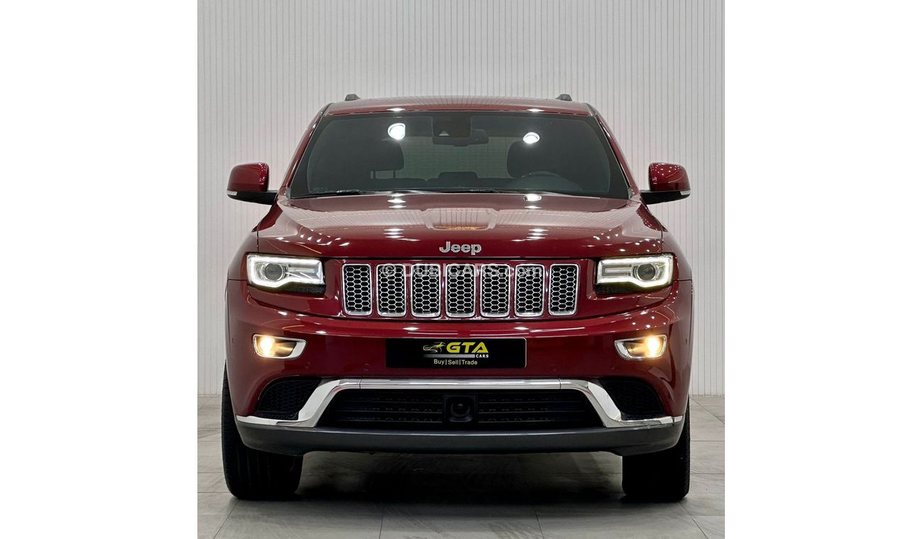 Jeep Grand Cherokee 2015 Jeep Grand Cherokee Summit, Full Jeep Service History, GCC