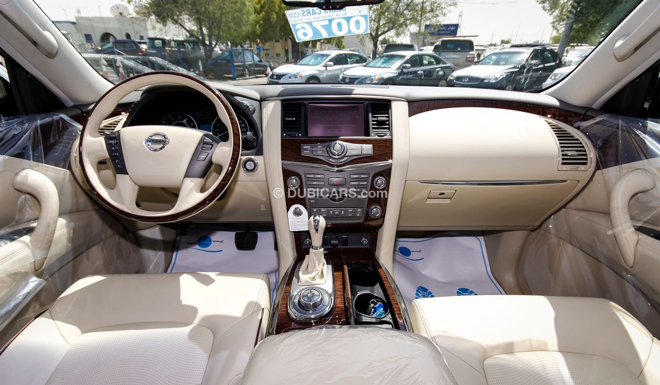 نيسان باترول SE Platinum CITY 2016 WHITE/BIEGE