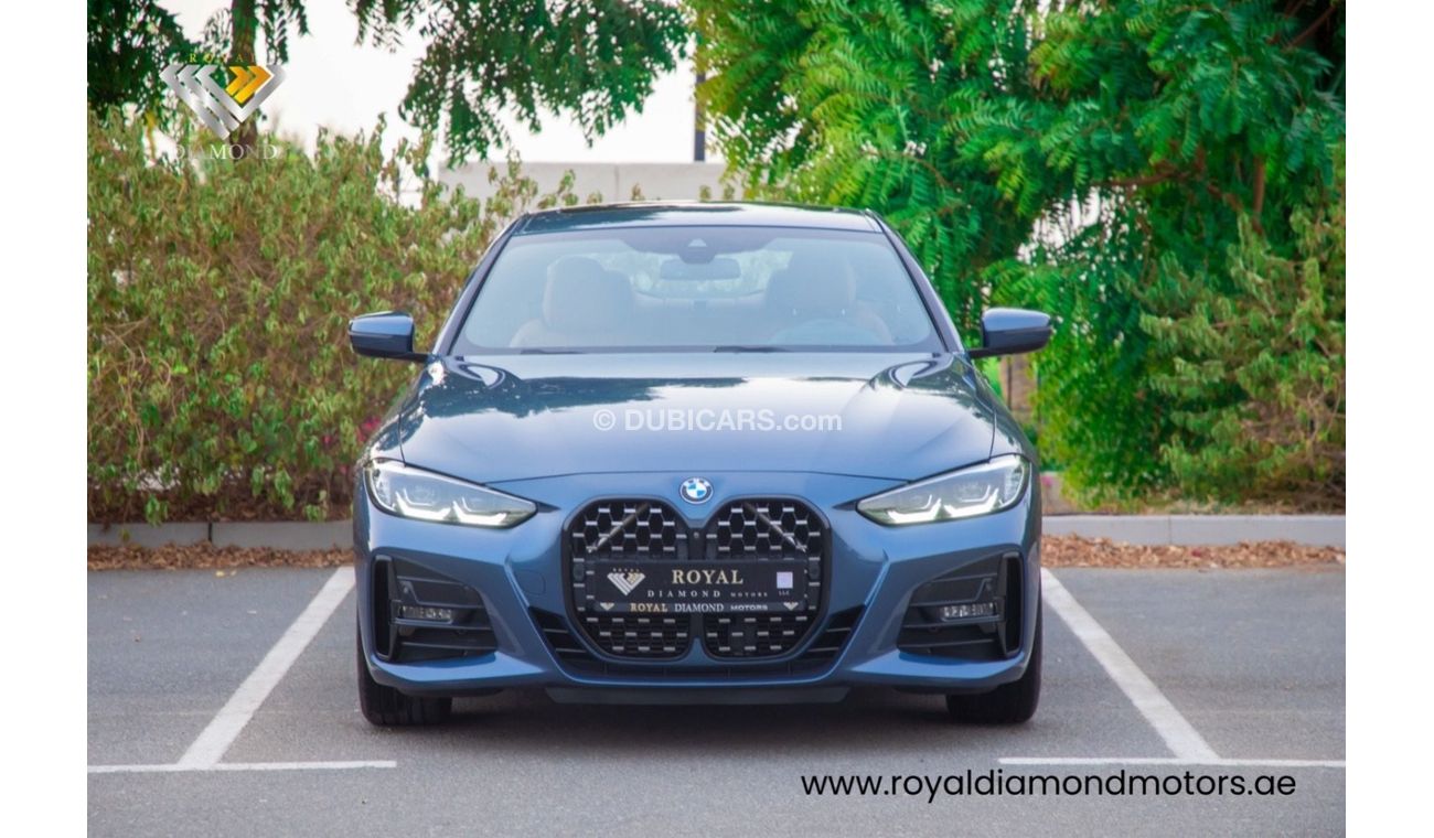 Used M Sport Premium BMW 420i coupe M package 2021 GCC under warranty