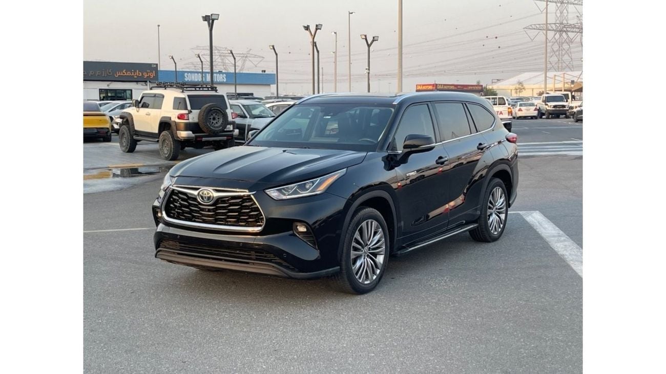 Toyota Highlander 2021 TOYOTA HIGHLANDER HYBRID PLATINUM FULL OPTIONS IMPORTED FROM USA