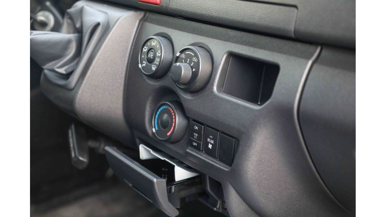 Toyota Hiace 2024 Toyota Hiace 2.5 15str Standard Roof - White inside Dark Grey | Export Only