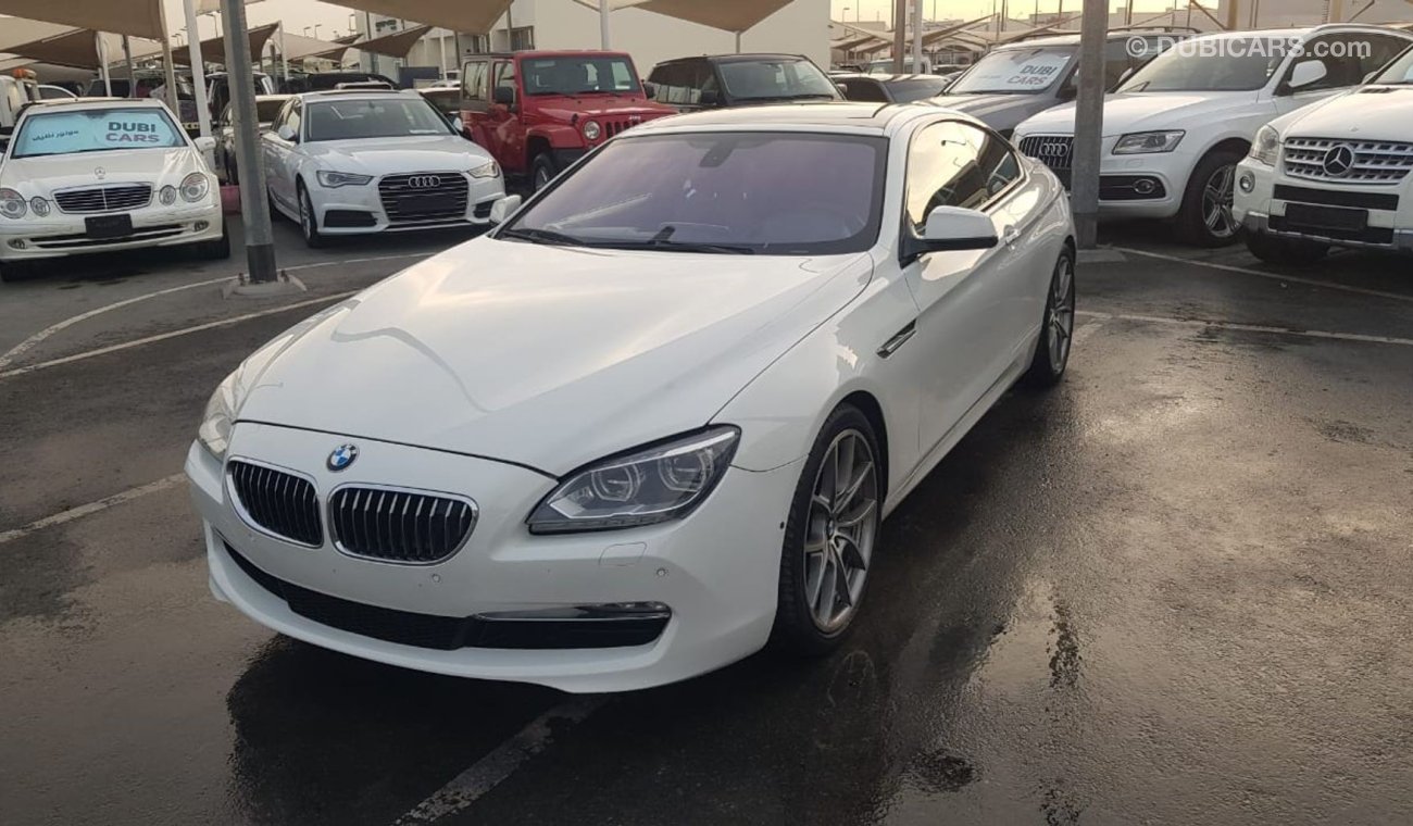 BMW 650i Bmw 650 model 2012 GCC car prefect condition full option low mileage