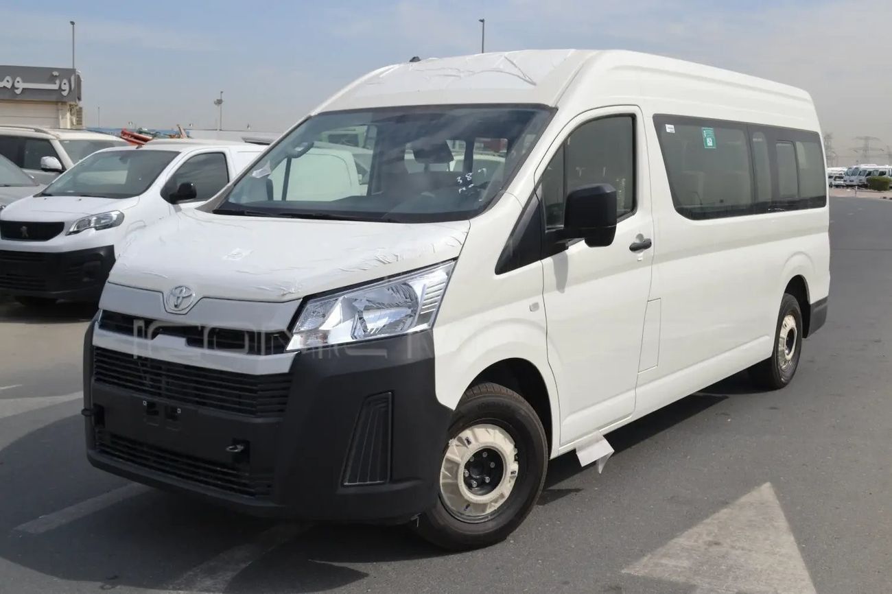 تويوتا هاياس 2025 TOYOTA HIACE 3.5 L PETROL A/T 13 SEATER PASSENGER , HIGH ROOF